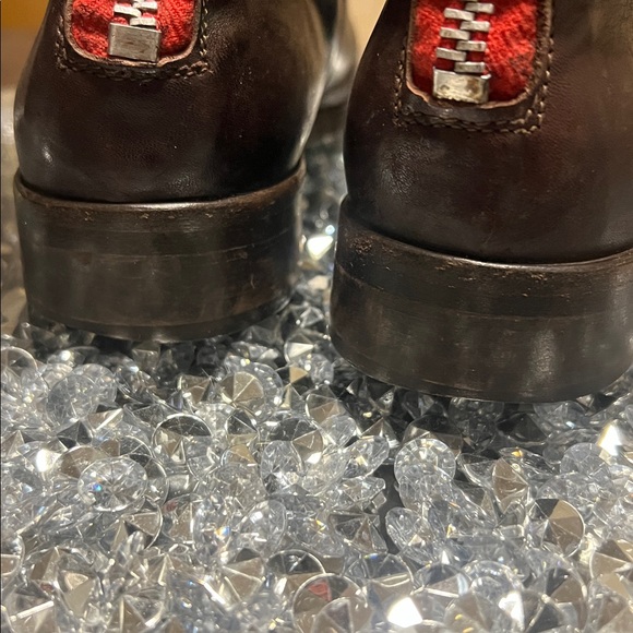 GOLDEN GOOSE Rose Bowl Boots Leather Equestrian Tall Boots BROWN Sz EU 39 - Picture 7 of 13